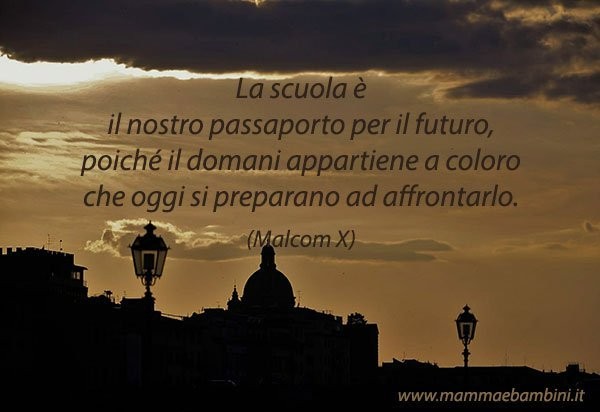 Frase del giorno 11.09 scuola