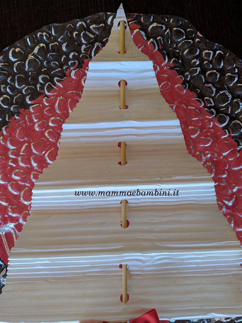 Albero di Natale con carta riciclo 5 albero natale carta riciclata10