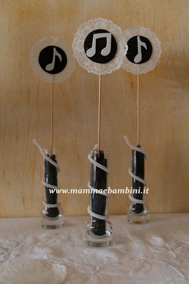Decorazioni feste compleanno con centrini 1 Decorazioni feste compleanno con centrini