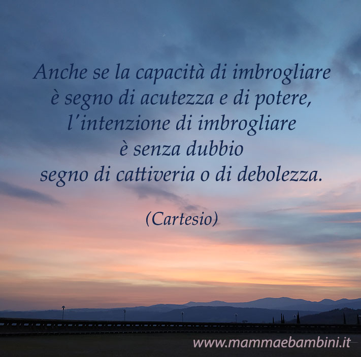 Frase del giorno 10.10 imbrogliare