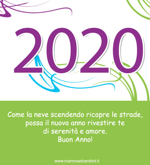 buon anno 2020