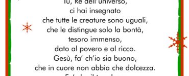 poesia A Gesù Bambino