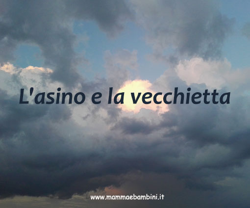 Racconti brevi L'asino e la vecchietta 1 storie per riflettere
