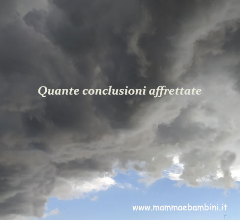 Storia da leggere Quante conclusioni affrettate 1 Quante conclusioni affrettate