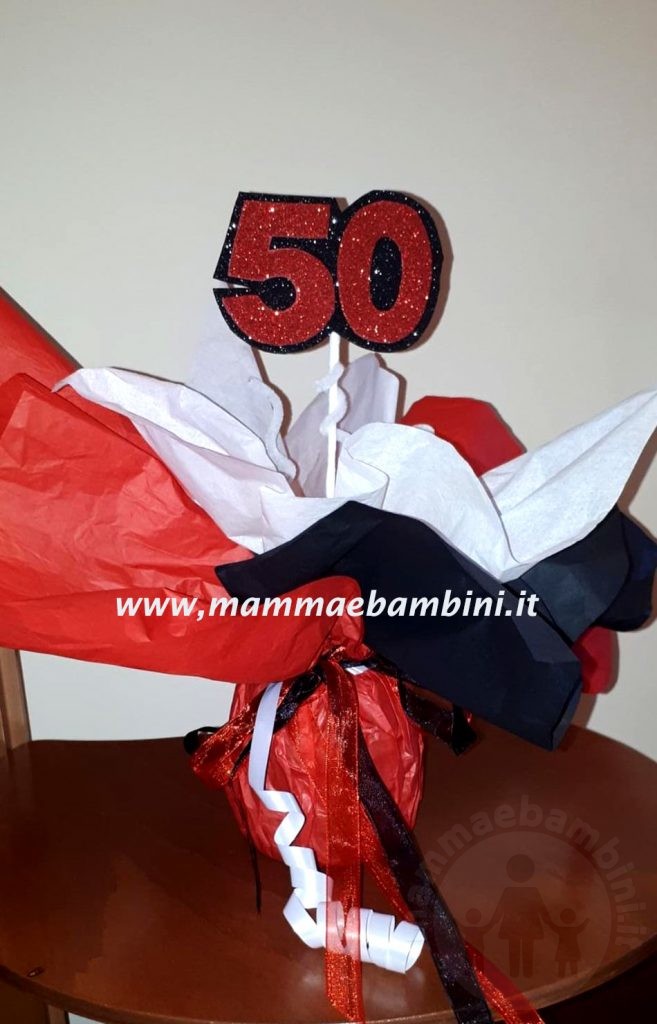 decorazione festa 50 anni