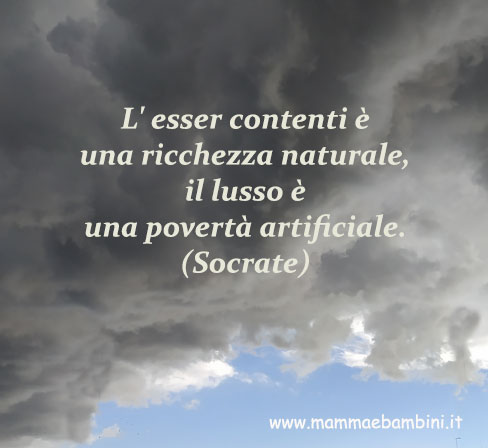 frase essere contenti