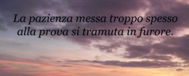 frase pazienza