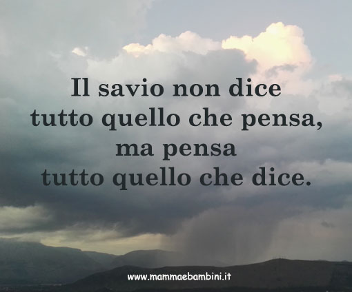 frase pensare dire