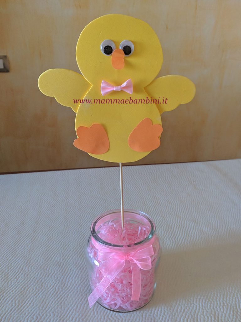 Lavoretto Pasqua con pulcino 7 lavoretto pulcino per pasqua 00