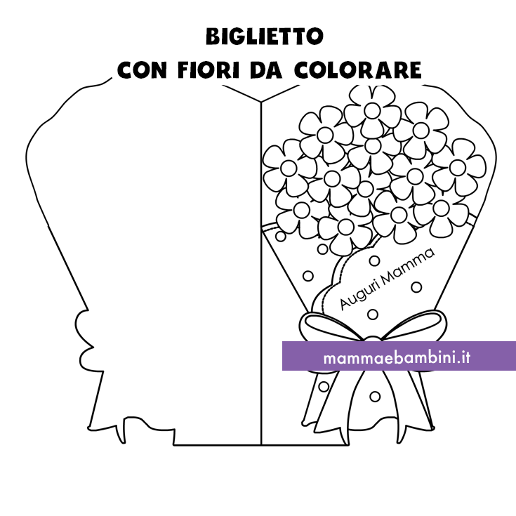 Fiori Festa Della Mamma Da Colorare