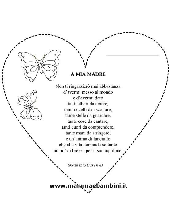 poesia mamma