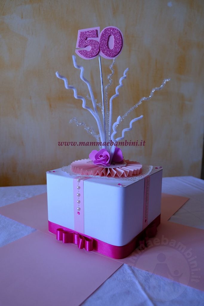 Torta compleanno 50 anni 1 torta 50 anni finta