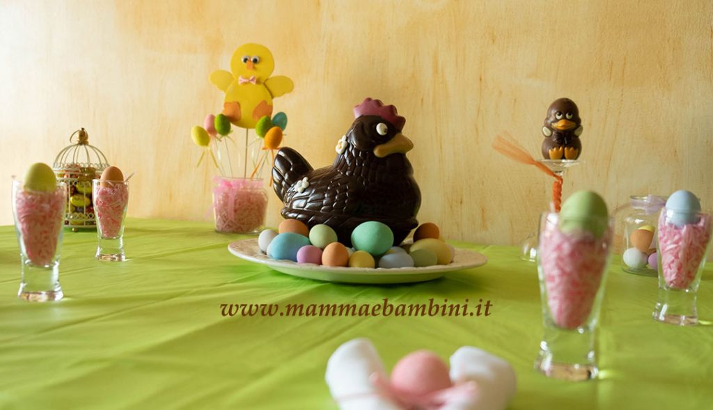 decorazioni tavola pasqua