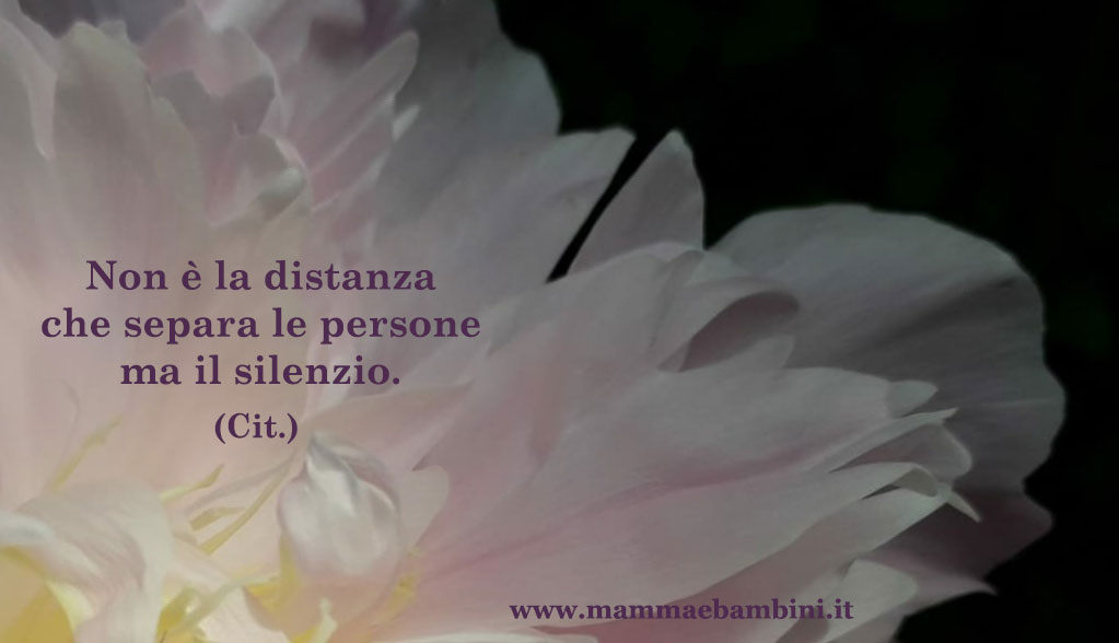 frase silenzio