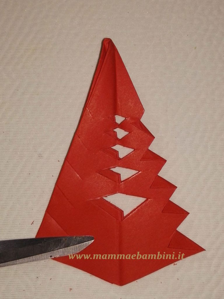 Lavoretti albero di Natale di carta 13 decorazioni albero natale di carta 25
