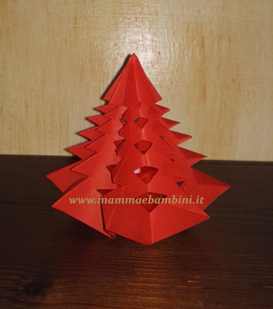 decorazioni albero natale di carta 30