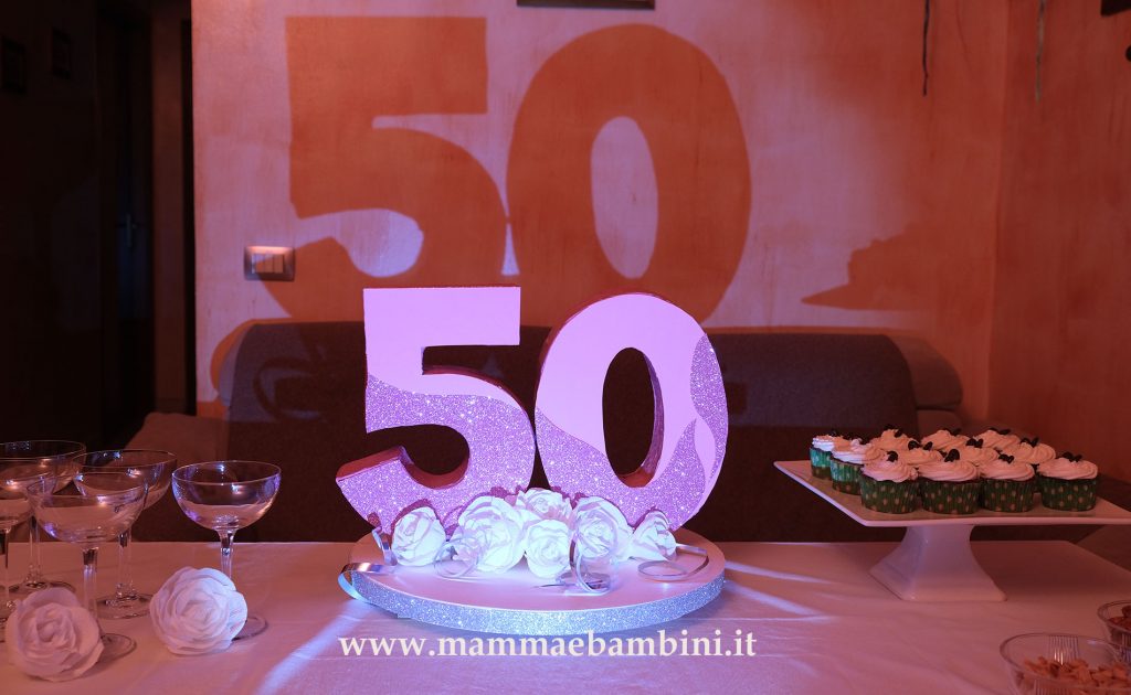Centrotavola festa 50 anni fai da te 7 centrotavola 50 anni fai da te 00