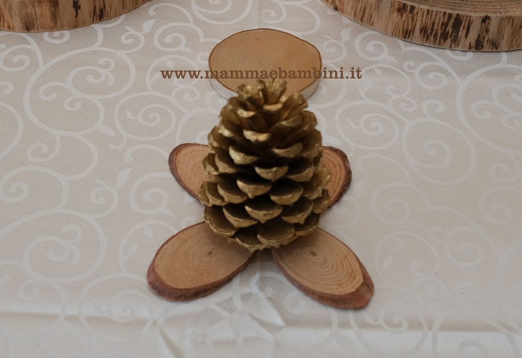 Tavola per Natale stile rustico 5 tavola stile rustico centrotavola