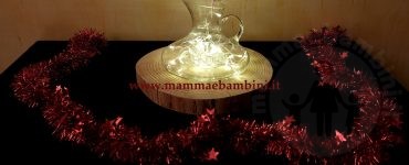 centrotsvola con vaso in vetro e luci 01