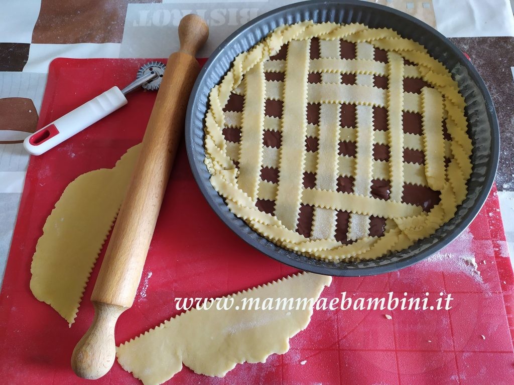 Crostata alla Nutella morbida 4 crostata con nutella 2
