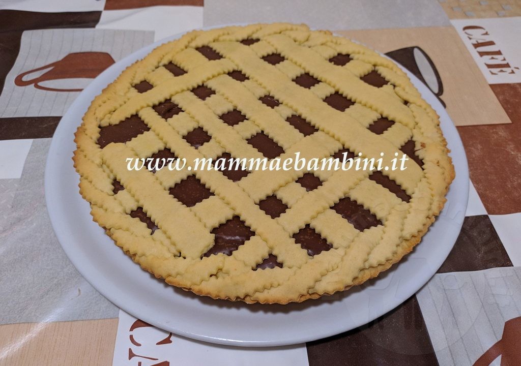 Crostata alla Nutella morbida 6 crostata con nutella 4