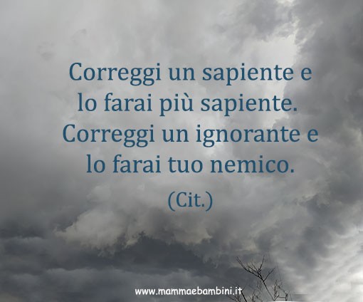 frase correggere