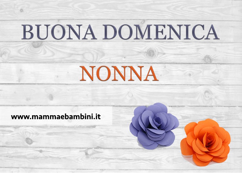 Buona domenica nonna