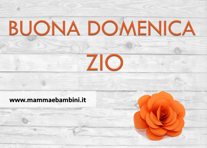 Scritta Buona Domenica in cartoline 9 Buona domenica zio