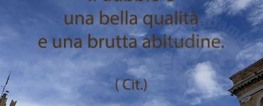 frase dubbio