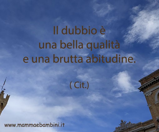 Le frasi piu' belle 1 frase dubbio