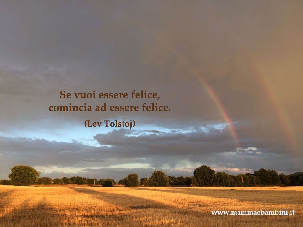 frase essere felice