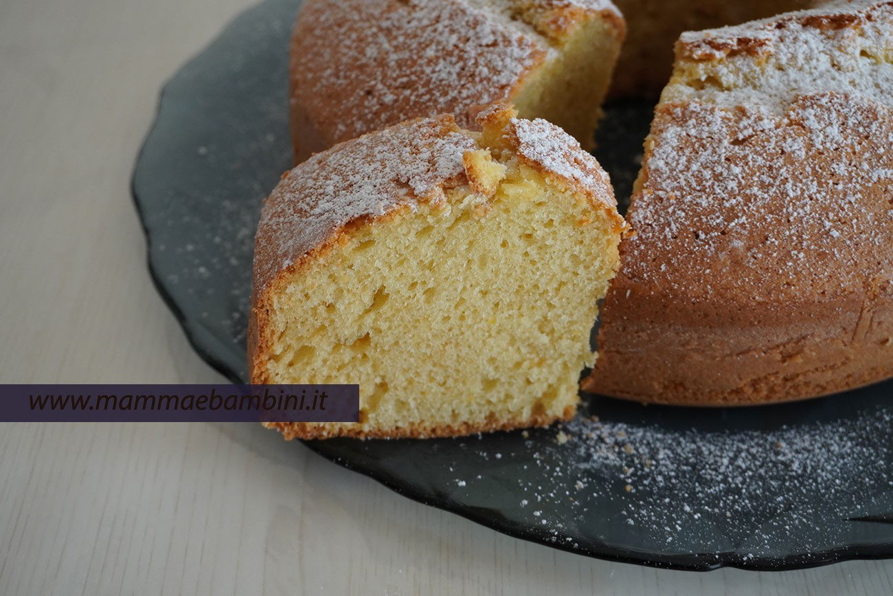 Ricetta ciambellone classico soffice Mamma e Bambini Ricetta ciambellone classico soffice Mamma e Bambini