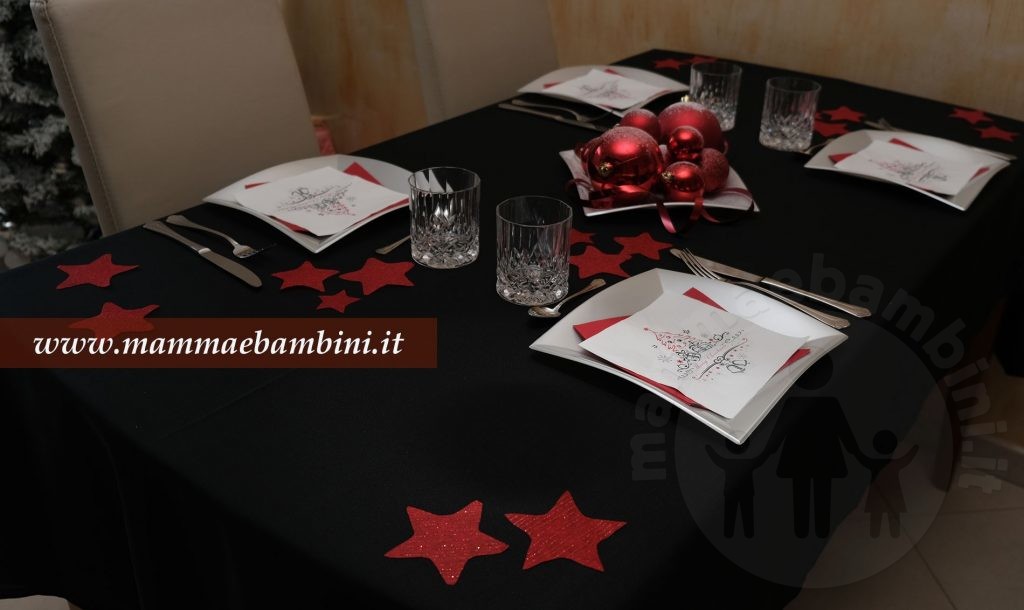 Apparecchiare a Natale la tavola 5 apparecchiare tavola natale con centrotavola 00