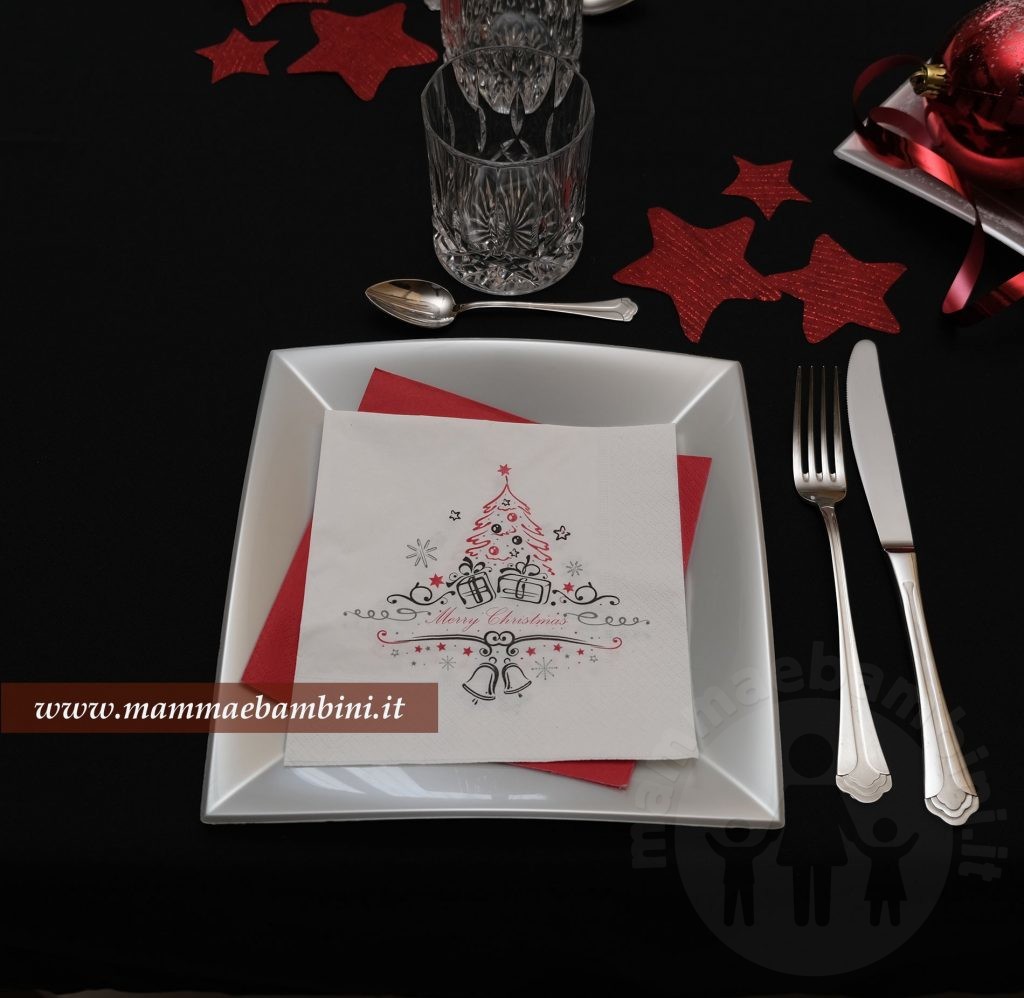 Apparecchiare a Natale la tavola 2 apparecchiare tavola natale piatti