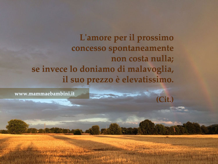 frase amore prossimo
