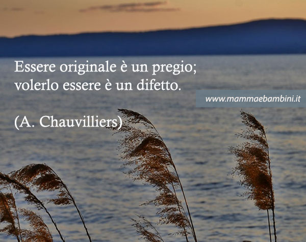 frase essere originale