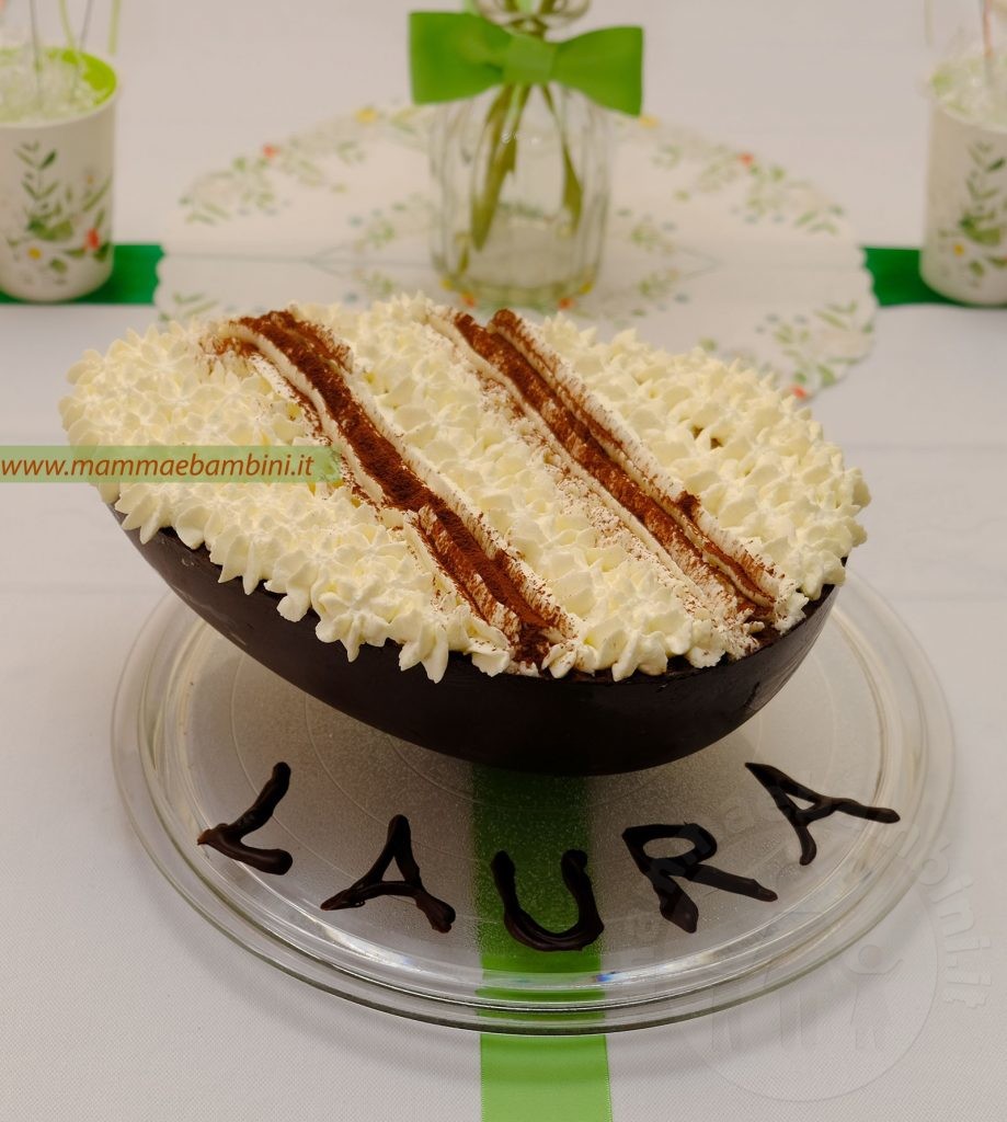 Torta compleanno tiramisu' nell'uovo di Pasqua 4 torta pasqua compleanno