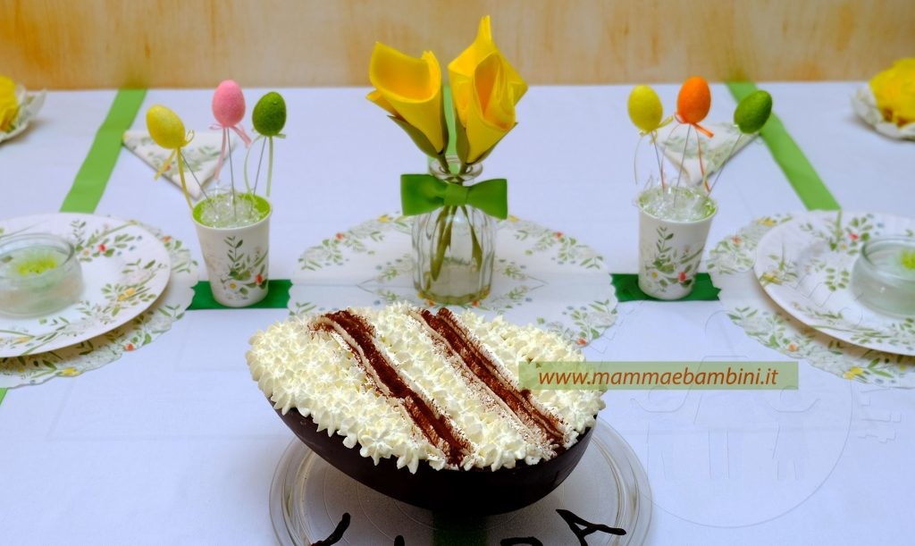 Torta compleanno tiramisu' nell'uovo di Pasqua 5 torta tiramisu per pasqua