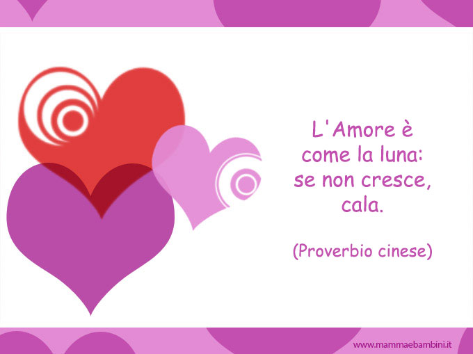 frase amore luna