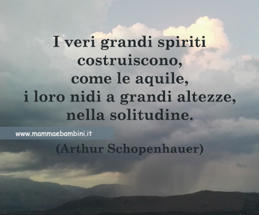 Frase del giorno 19.07 solitudine 1 frase grandi spiriti