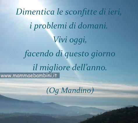 frase vivere oggo