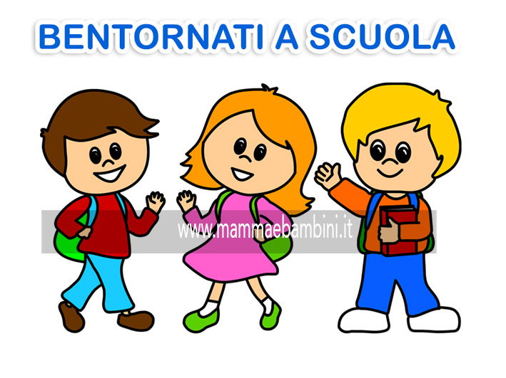 Scritta Bentornati a scuola da stampare 1 bentornati scuola