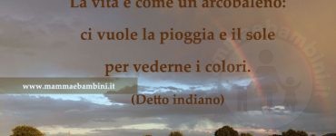 frase arcobaleno