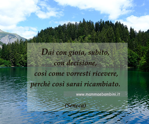 Le frasi piu' belle 1 frase dare con gioia