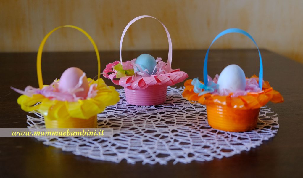 Idee cestini per Pasqua 3 lavoretti per pasqua cestini facili