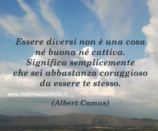 FRASE essere diversi