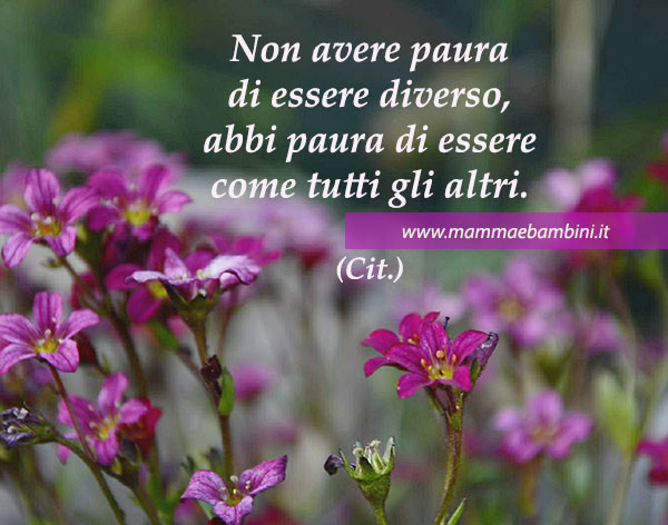 FRASE essere diverso