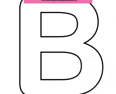 Lettera b maiuscola
