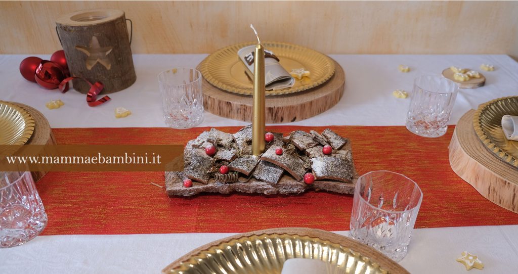 Decorazioni rustiche sulla tavola a Natale 4 come apparecchiare tavola natale