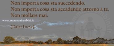 frase non mollare mai